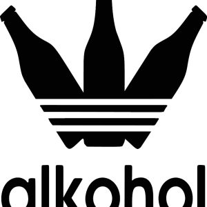 Autocolant auto -Alcool
